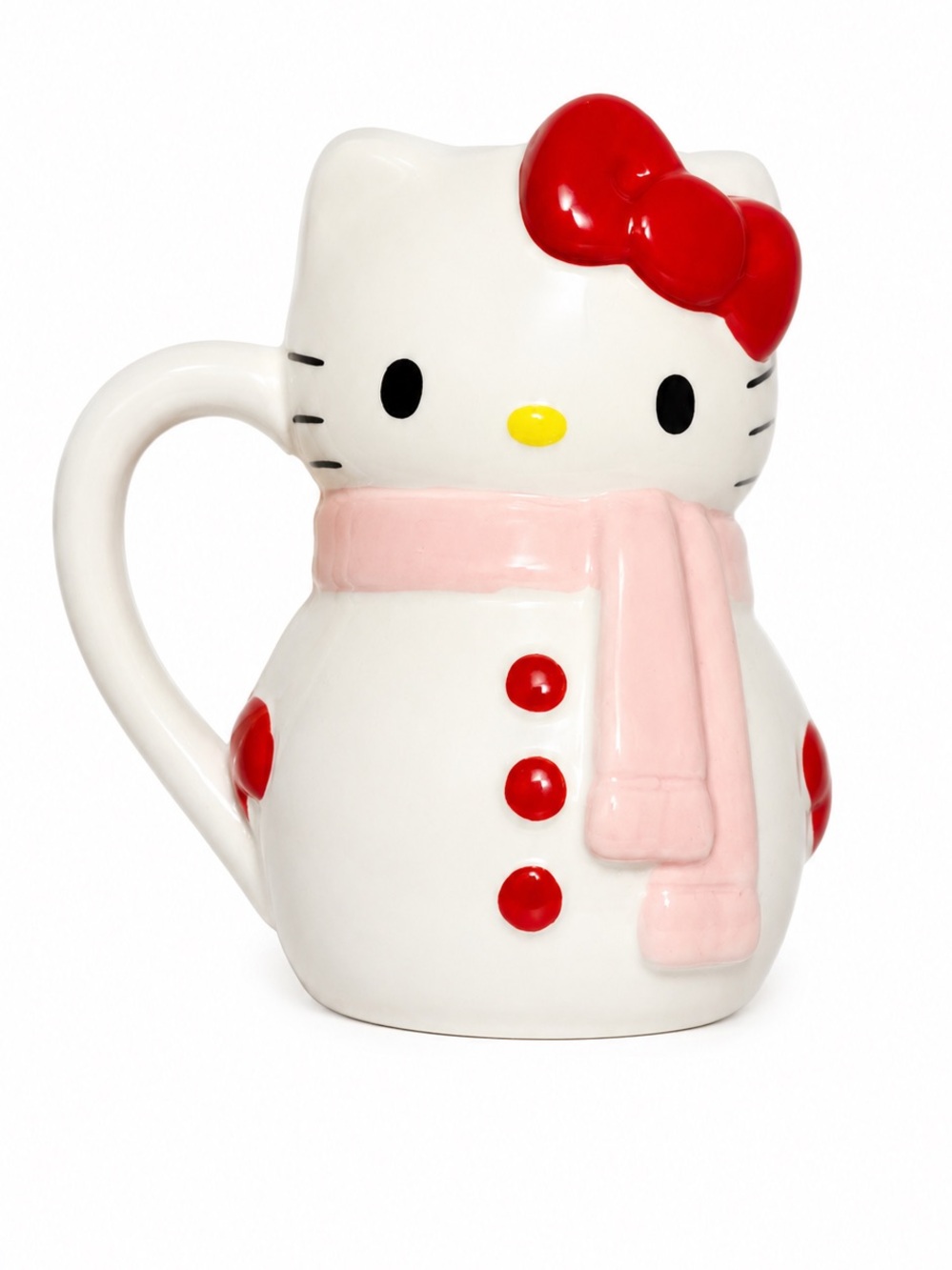 Hello Kitty Red & Pink Ceramic Mug by Sanrio